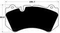 Porterfield Brake Pads for 2003 FERRARI ENZO