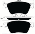 Porterfield Brake Pads for 2014 BENTLEY FLYING SPUR