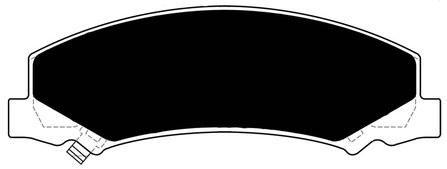 Porterfield Brake Pads for 2008 CADILLAC DTS Sedan