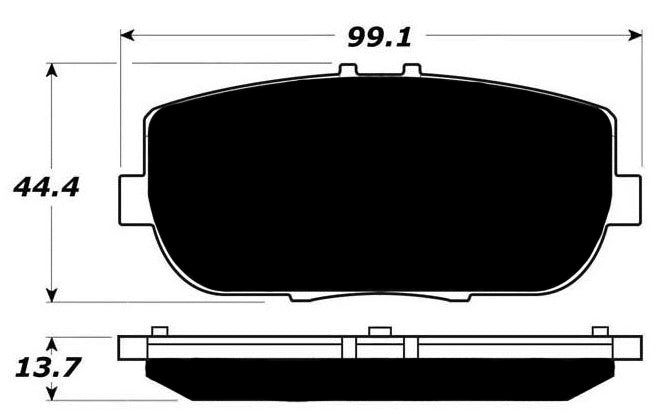 Porterfield Brake Pads for 2020 MAZDA MX-5 MIATA w/ Brembo