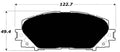 Porterfield Brake Pads for 2008 TOYOTA YARIS R/Drums