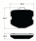 Porterfield Brake Pads for 2007 CHEVROLET CORVETTE Z06