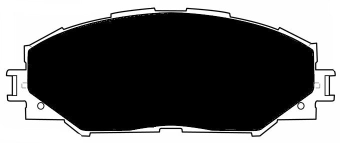 Porterfield Brake Pads for 2007 TOYOTA RAV4 w/o 3rd Row Seat