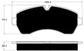 Porterfield Brake Pads for 2011 FREIGHTLINER SPRINTER 3500