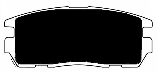 Porterfield Brake Pads for 2012 CHEVROLET EQUINOX