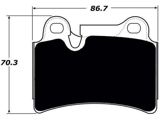 Porterfield Brake Pads for 2010 VOLKSWAGEN TOUAREG 2 V6 3.6L w/330mm Front Discs