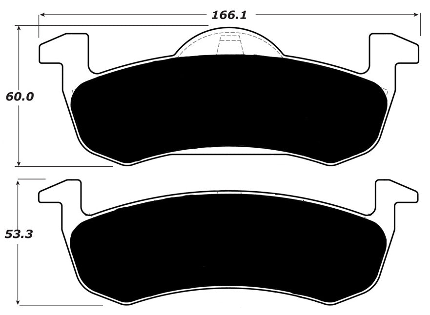 Porterfield Brake Pads for 2010 LINCOLN NAVIGATOR