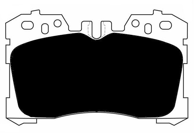 Porterfield Brake Pads for 2014 LEXUS LS 460 L