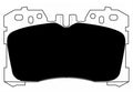 Porterfield Brake Pads for 2012 LEXUS LS 460 L