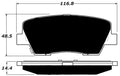 Porterfield Brake Pads for 2010 HYUNDAI GENESIS COUPE Premium
