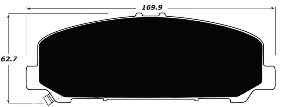 Porterfield Brake Pads for 2009 NISSAN ARMADA