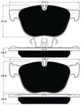Porterfield Brake Pads for 2015 BMW X5 35d