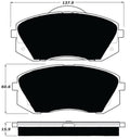 Porterfield Brake Pads for 2014 HYUNDAI TUCSON AWD