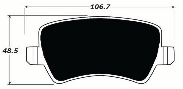 Porterfield Brake Pads for 2011 VOLVO S80 AWD 316mm Front DISC