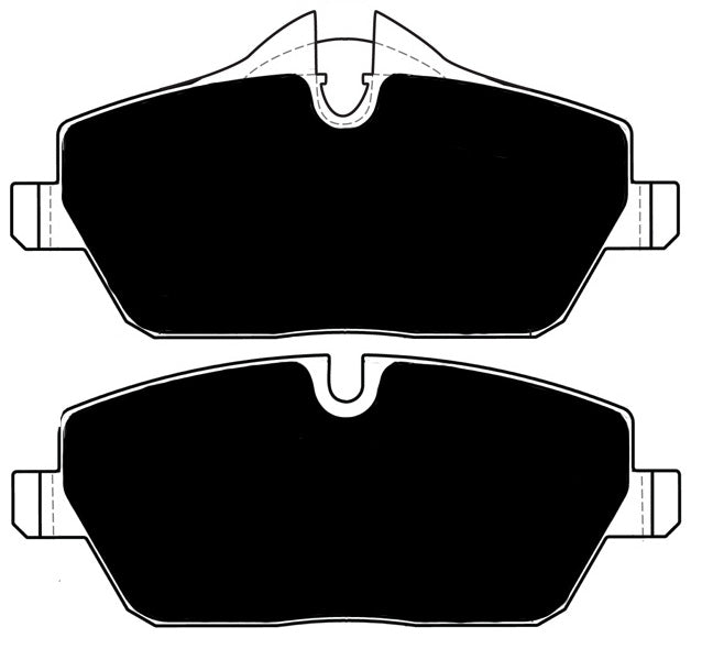 Porterfield Brake Pads for 2017 MINI Cooper