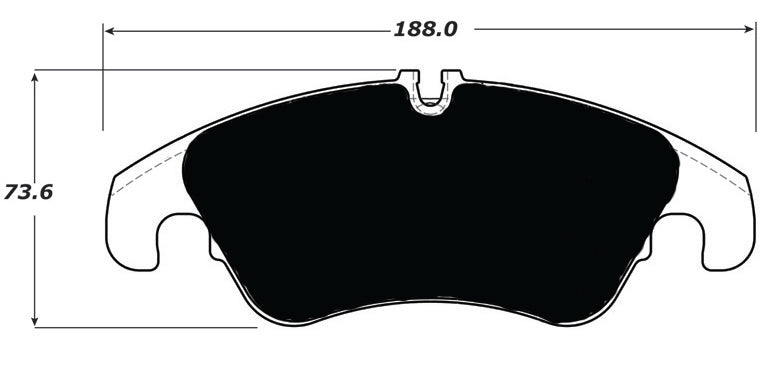 Porterfield Brake Pads for 2015 AUDI A6 Quattro 2.0L TSFI