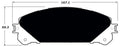 Porterfield Brake Pads for 2015 TOYOTA SIENNA