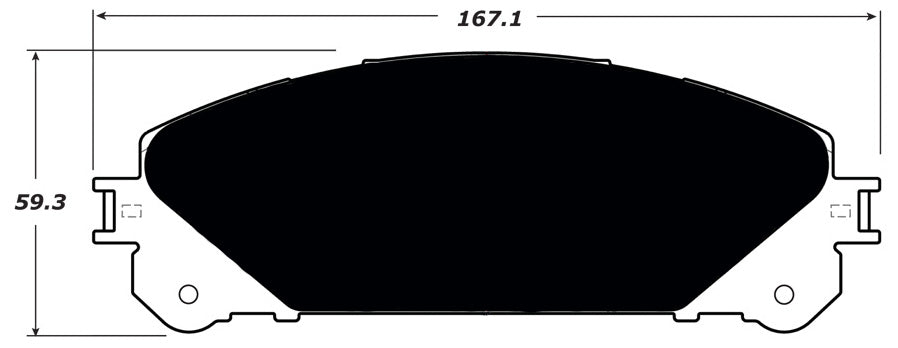 Porterfield Brake Pads for 2014 TOYOTA HIGHLANDER