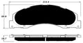 Porterfield Brake Pads for 2013 FORD E150, ECONOLINE