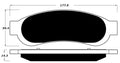 Porterfield Brake Pads for 2012 FORD F350 1 Ton 4WD DRW