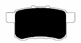 Porterfield Brake Pads for 2010 ACURA TSX