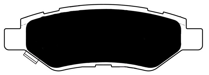 Porterfield Brake Pads for 2010 CADILLAC CTS Sedan