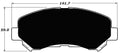Porterfield Brake Pads for 2012 SUZUKI KIZASHI