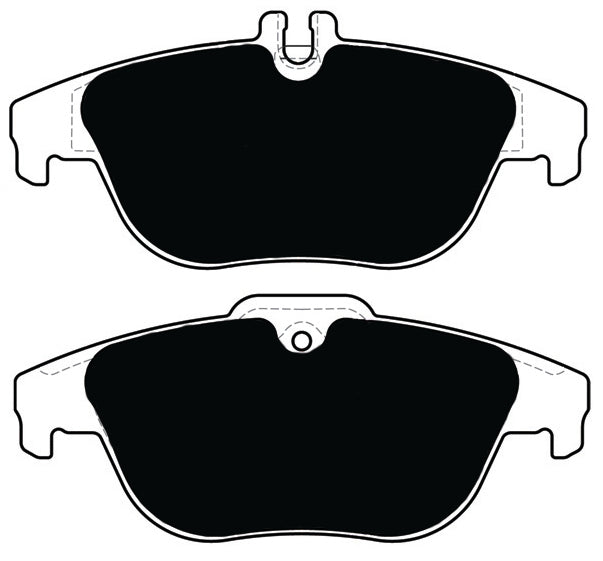 Porterfield Brake Pads for 2009 MERCEDES-BENZ C350