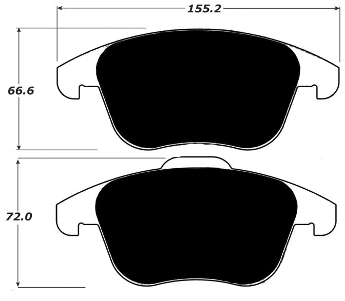 Porterfield Brake Pads for 2017 AUDI Q5