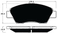 Porterfield Brake Pads for 2011 HONDA FIT