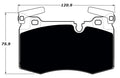 Porterfield Brake Pads for 2016 MINI Cooper w/JCW 4 Lug