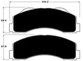 Porterfield Brake Pads for 2013 LINCOLN NAVIGATOR