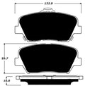 Porterfield Brake Pads for 2014 HYUNDAI SANTA FE 4 Cyl R/Disc