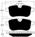 Porterfield Brake Pads for 2009 BMW Z4 30i