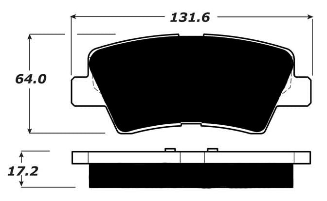 Porterfield Brake Pads for 2012 KIA Optima 2.0L Turbo