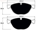 Porterfield Brake Pads for 2012 JAGUAR XF/XFR Supercharged
