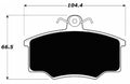 Porterfield Brake Pads for 1981 AUDI 4000