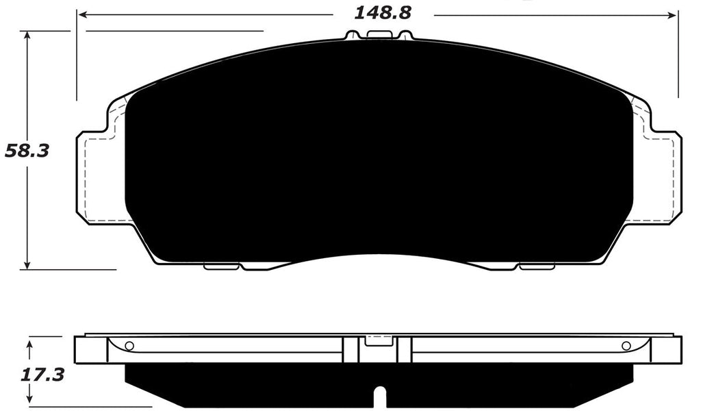 Porterfield Brake Pads for 2013 ACURA TSX