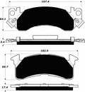 Porterfield Brake Pads for 1989 GMC SUBURBAN 2500 4WD