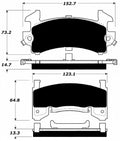 Porterfield Brake Pads for 1989 CHEVROLET S-10 BLAZER 4WD