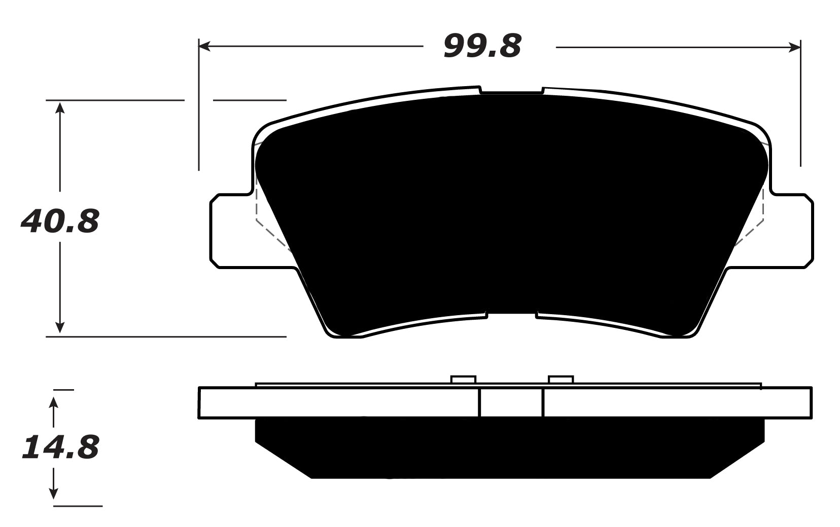 Porterfield Brake Pads for 2013 KIA RIO