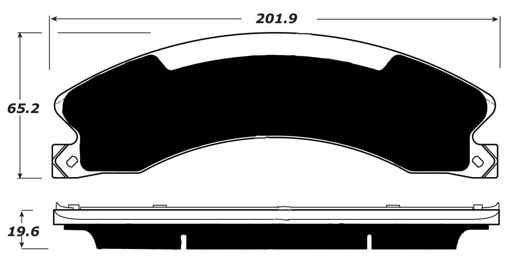 Porterfield Brake Pads for 2017 GMC SIERRA 2500 4WD