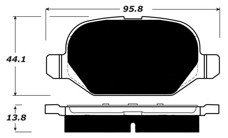 Porterfield Brake Pads for 2015 FIAT 500