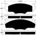 Porterfield Brake Pads for 1982 VOLKSWAGEN RABBIT