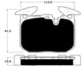 Porterfield Brake Pads for 2014 BMW 335 Sedan M Sport Pkg