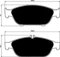 Porterfield Brake Pads for 2013 MERCEDES-BENZ E550 Cabriolet
