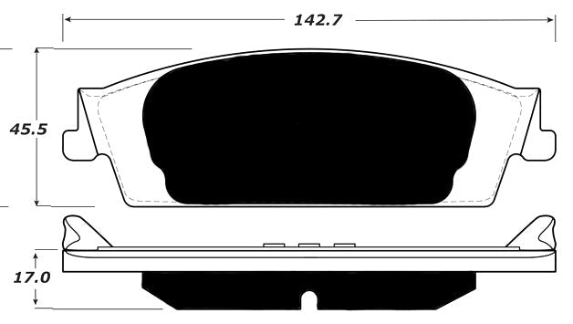 Porterfield Brake Pads for 2015 GMC YUKON 2WD