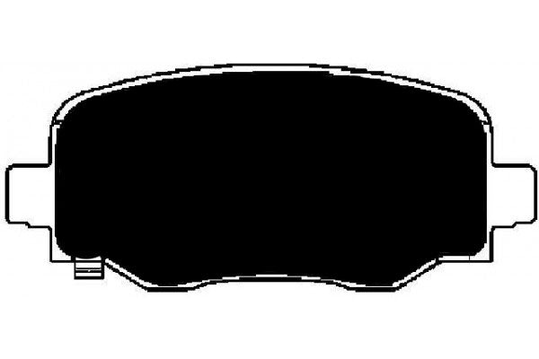 Porterfield Brake Pads for 2014 JEEP CHEROKEE 4 Cyl Single Piston Frt Cal
