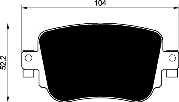 Porterfield Brake Pads for 2016 VOLKSWAGEN Golf Wagon/Alltrack - 4 Door