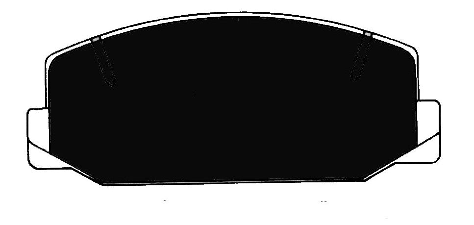 Porterfield Brake Pads for 1974 TOYOTA COROLLA 1600 2TC Eng.